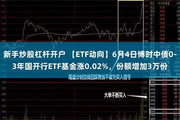 新手炒股杠杆开户 【ETF动向】6月4日博时中债0-3年国开行ETF基金涨0.02%，份额增加3万份