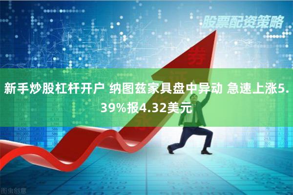 新手炒股杠杆开户 纳图兹家具盘中异动 急速上涨5.39%报4.32美元